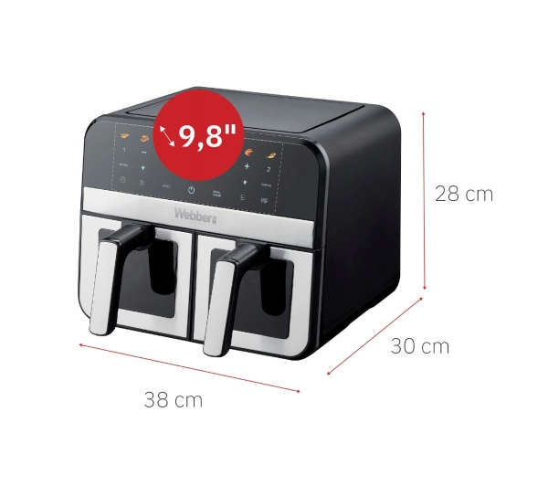 Webber AF900 2400W 9l - Kup na Raty - RRSO 0%