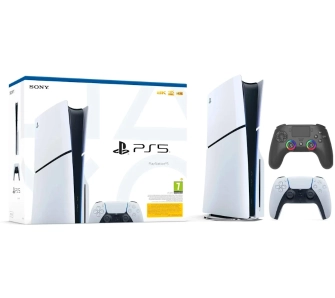 Konsola Sony PlayStation 5 Slim E Chassis (PS5) 1TB z napędem + Pad Subsonic SA5716-1