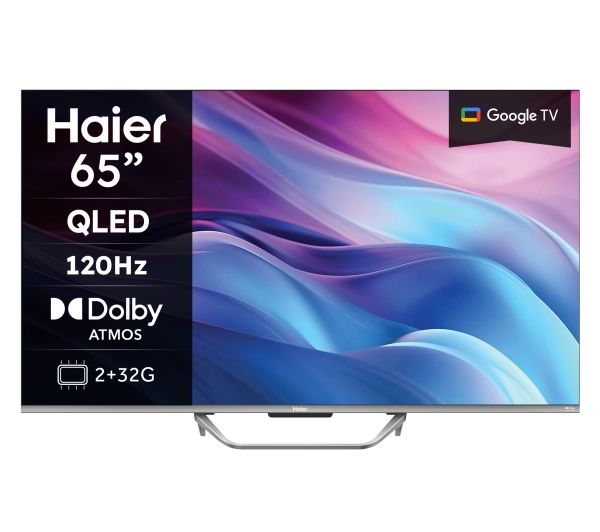Haier H65Q80FUX  65" QLED 4K 120Hz GoogleTV Dolby Vision Dolby Atmos HDMI 2.1