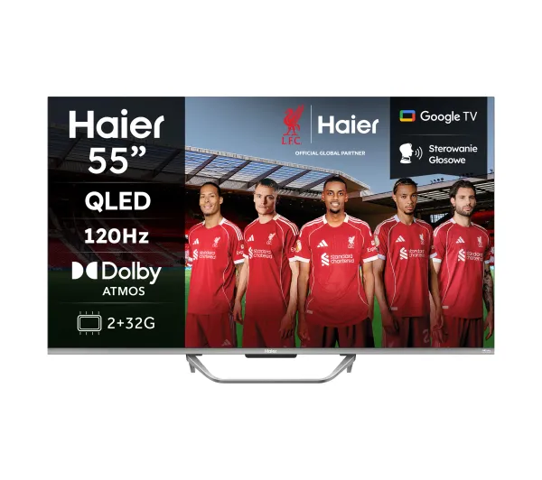 Haier H55Q80FUX 55" QLED 4K 120Hz DLG GoogleTV Dolby Vision Dolby Atmos HDMI 2.1