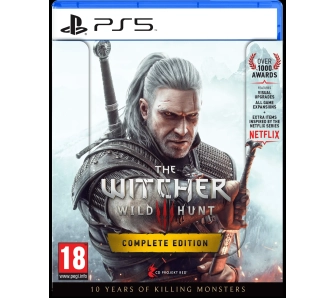 Wiedźmin 3: Dziki Gon Edycja Kompletna + Jubileuszowy Steelbook Gra na PS5