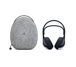 Sony PULSE Elite Nauszne Biało-czarny + etui - Kup na Raty - RRSO 0%