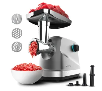 Maszynka do mielenia mięsa Cecotec Crusher 1400 Steel 1360W 3 sitka