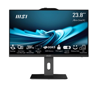 Komputer MSI PRO AP242P 14M-1019EU i5-14400 23,8" 16GB RAM 512 Dysk SSD Win 11 Pro Czarny