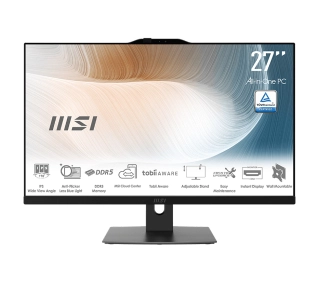 MSI Modern AM272P 1MG-1262EU Core 7 150U 27" 16GB RAM 1TB Dysk SSD Win11 Pro Czarny - Kup na Raty - RRSO 0%