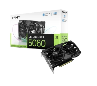 Karta graficzna PNY GeForce RTX 5060 Dual Fan 8GB GDDR7 128bit DLSS 4