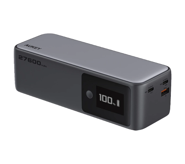 Aukey Spark Mega PB-Y63 27600mAh PD 140W Szary - ⚡ EURO HIT CENOWY! ⚡ - Kup na Raty - RRSO 0%