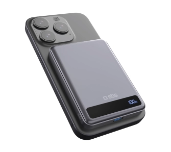 Powerbank SBS TEBB4200SSBQI2 5000mAh PD 20W QI2 15W Czarny
