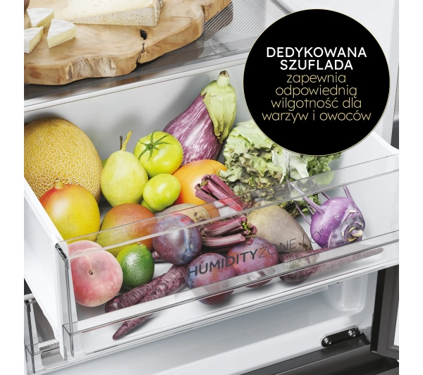 Haier HTW7620CNMP No Frost 205cm Szuflada z kontrolą wilgotności Zdalne sterowanie Dark Inox - Kup na Raty - RRSO 0%