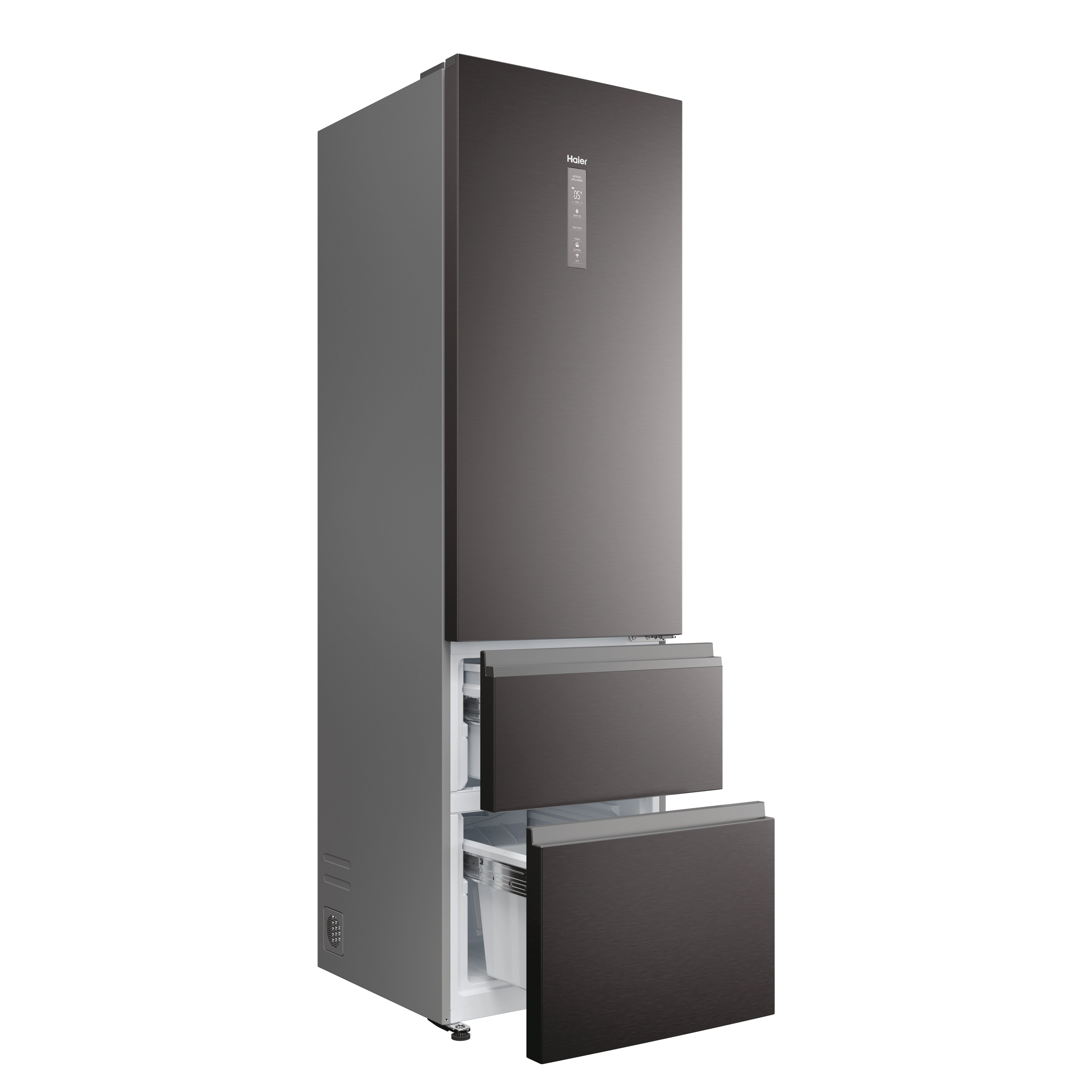 Wnętrze chłodziarki Haier HTW7620CNMP