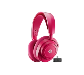 Słuchawki bezprzewodowe z mikrofonem SteelSeries Arctis Nova 7P Wireless Gen 2 Nauszne Magenta