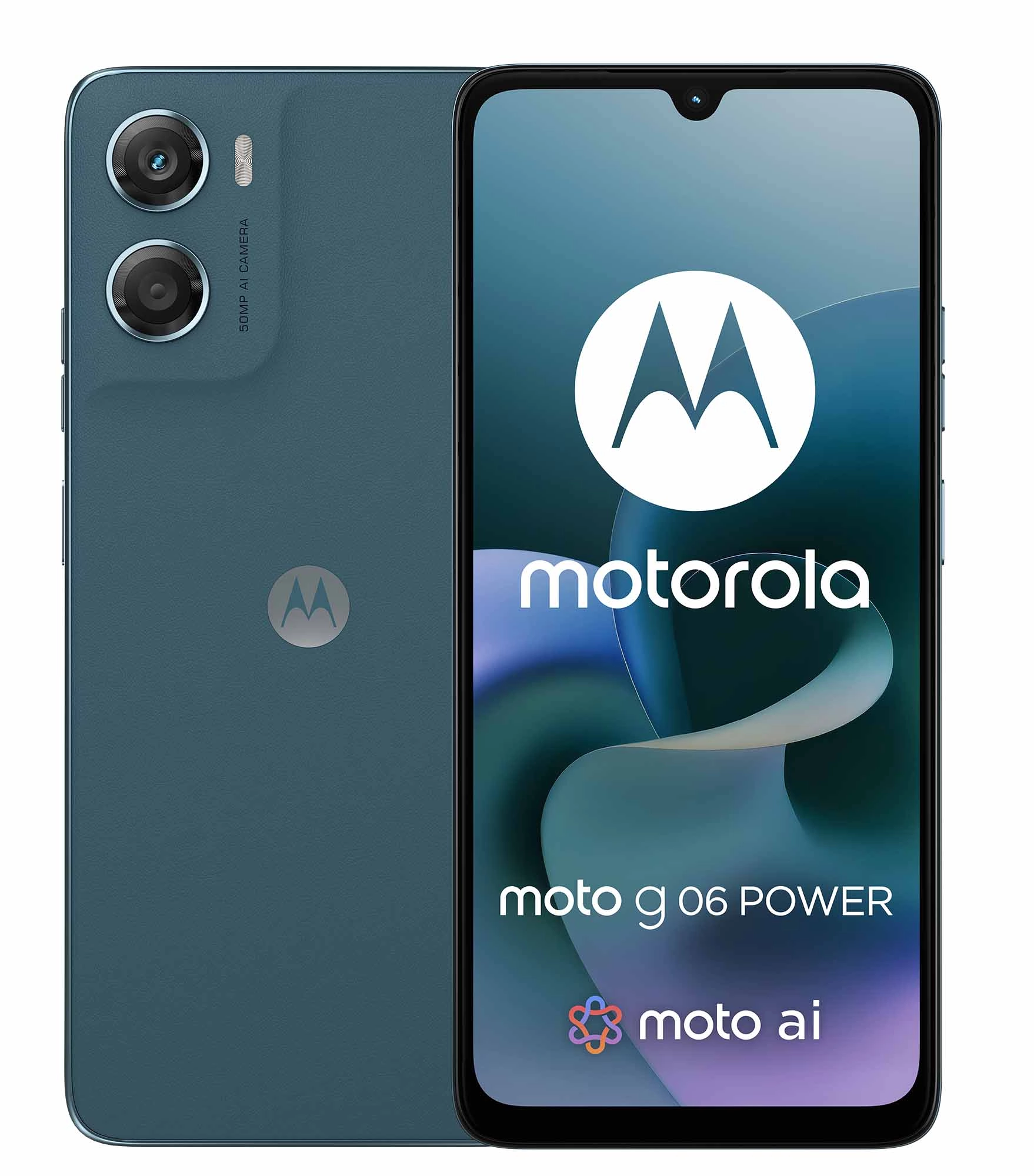 Smartfon Motorola moto g06 power 4/64GB Funkcje AI 6,88" 120Hz 50Mpix Zielony