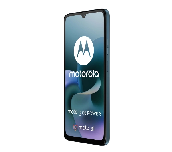 Motorola moto g06 power 4/64GB Funkcje AI 6,88" 120Hz 50Mpix Niebieski - ⚡ BESTSELLERY ⚡ - Kup na Raty - RRSO 0%