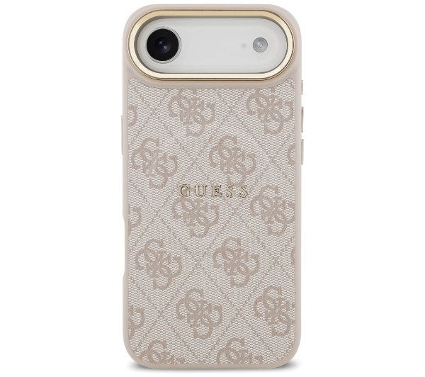 Guess PU Classic Logo MagSafe do iPhone Air Różowy