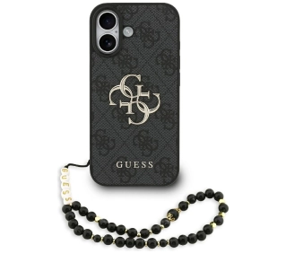 Guess 4G Strap 4G Classic Logo do iPhone 17 czarny