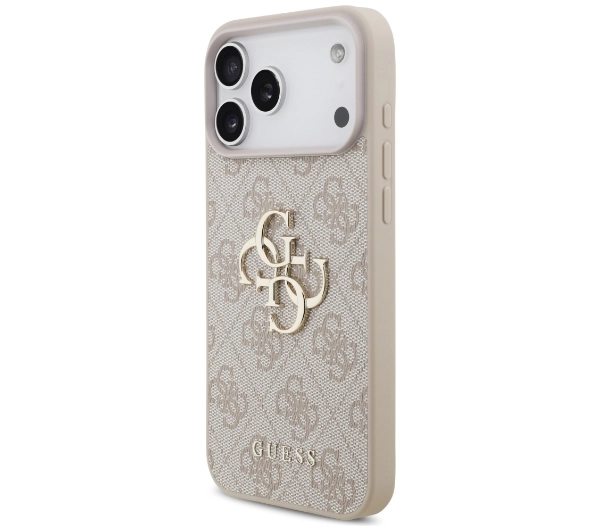 Guess 4G Strap 4G Classic Logo do iPhone 17 Pro Max różowy