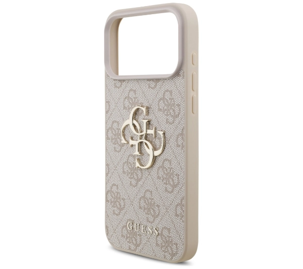 Guess 4G Strap 4G Classic Logo do iPhone 17 Pro Max różowy