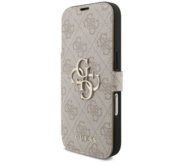 Guess Book 4G Metal Logo do iPhone 17 Pro Różowy