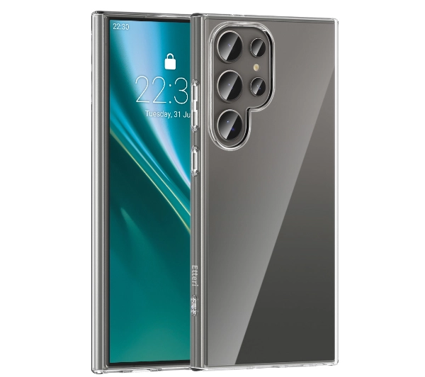 Etui ETTERI Clear do Samsung Galaxy S24 Ultra Przezroczysty