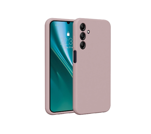 Etteri Silicone Case do Galaxy A25 5G Różowy