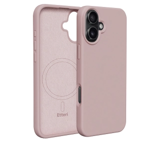 Etteri Silicone Case do iPhone 16 Różowy