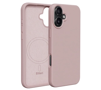 Etui Etteri Silicone Case do iPhone 16 Różowy