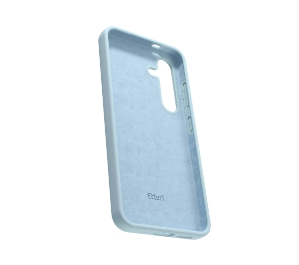 Etteri Silicone Case do Galaxy S25 Niebieski