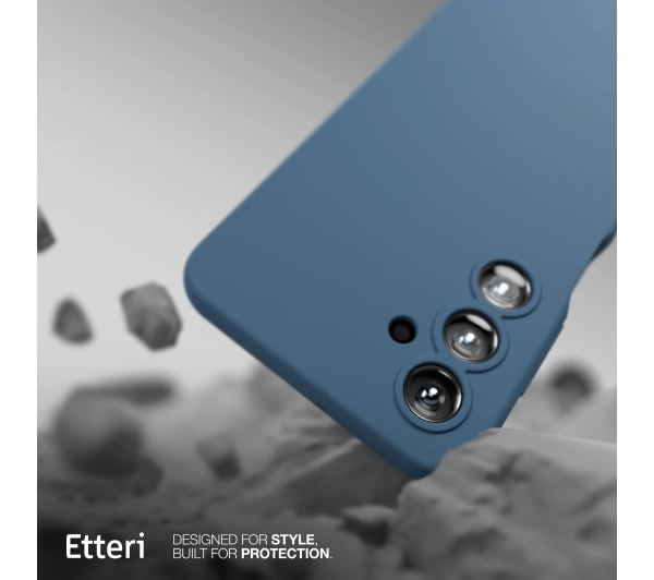 Etteri Silicone Case do Galaxy A36 5G Niebieski