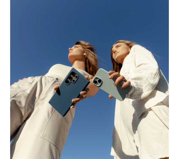 Etteri Silicone Case do Galaxy A36 5G Niebieski
