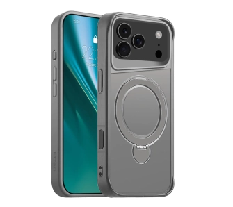 Etui Etteri Matt Mag Ring do iPhone 17 Pro Szary