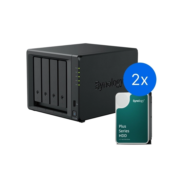 Serwer Synology DS425+-4T-00-2 Czarny