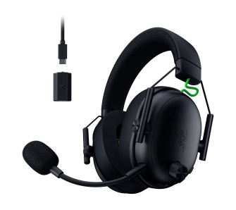 Słuchawki bezprzewodowe z mikrofonem Razer BlackShark V3 do Xbox Nauszne Czarny