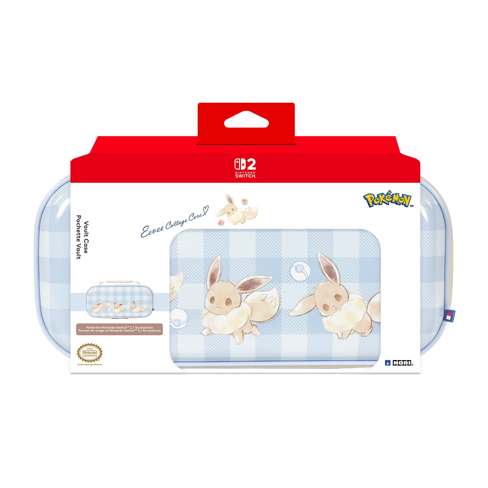 Etui Hori Vault Case Eevee Cottage Core do Nintendo Switch 2