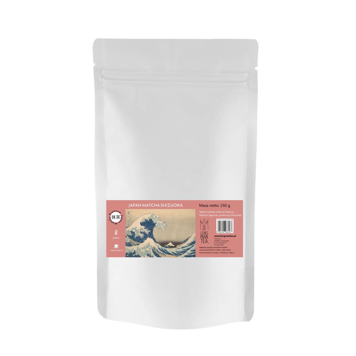 Herbata Long Man Tea Japan Matcha Shizuoka 250g