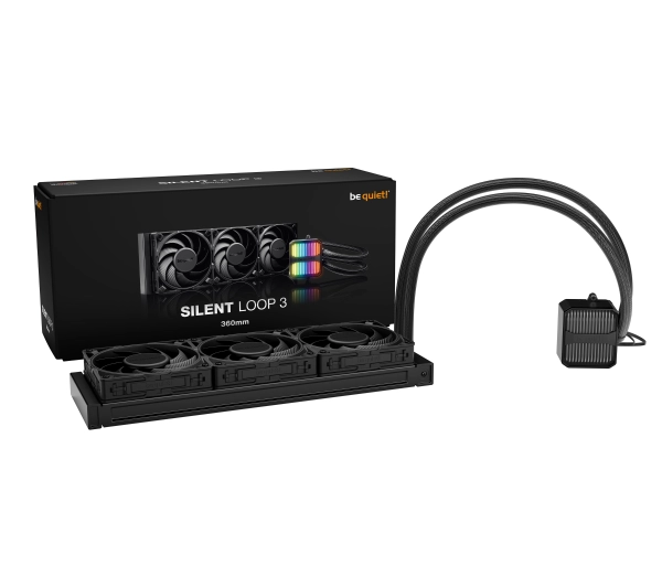 be quiet! Silent Loop 3 360mm BW025 Czarny - Kup na Raty - RRSO 0%