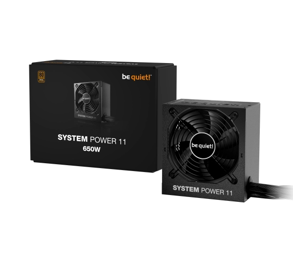 be quiet! System Power 11 650W 80+ Bronze Czarny