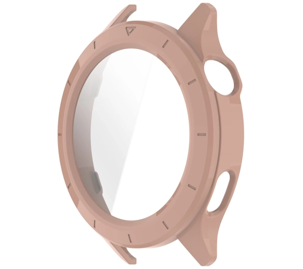 Bizon ze szkłem do Xiaomi Watch S4 różowy