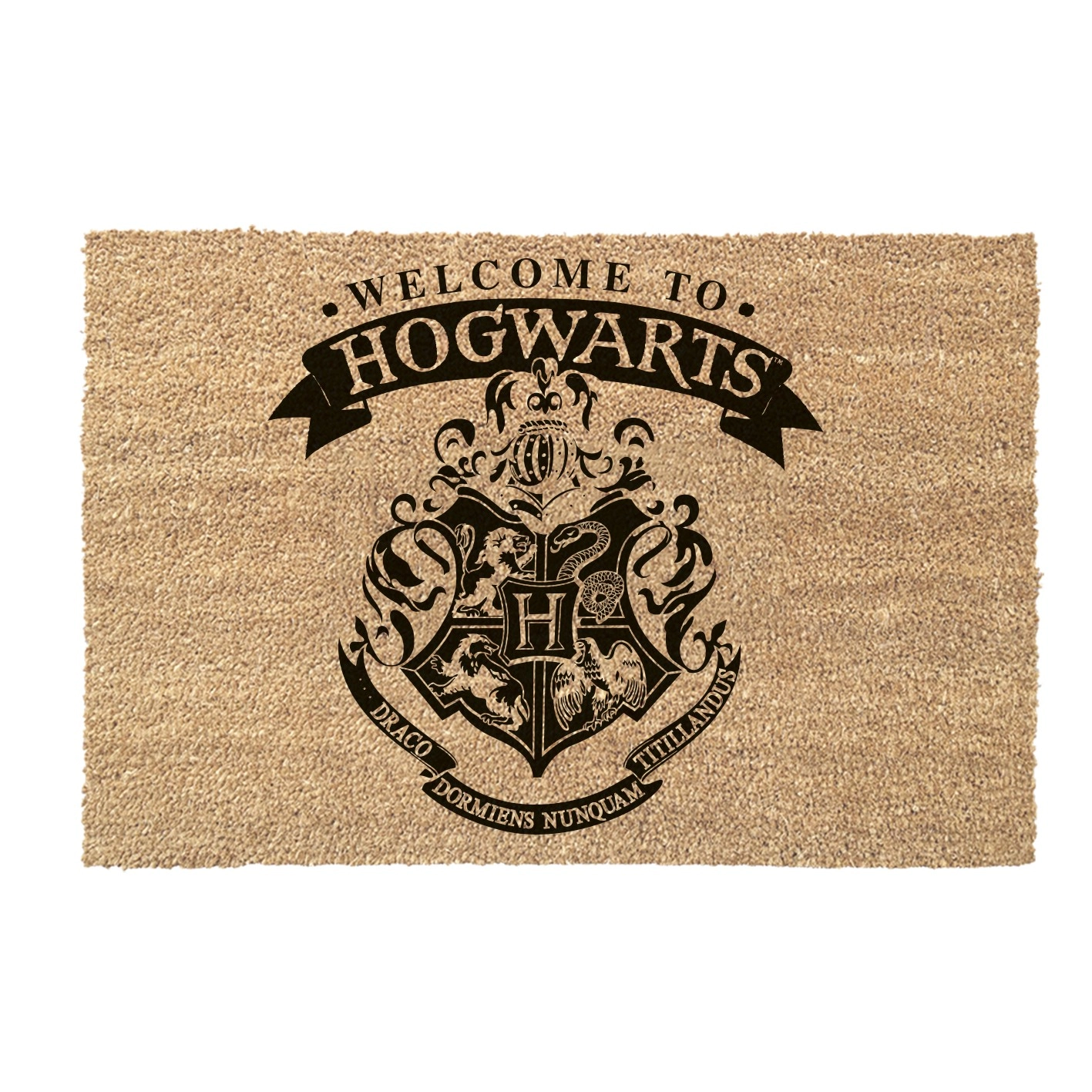 Wycieraczka Pyramid Coir Doormat Harry Potter (Hogwarts Crest and Banner)