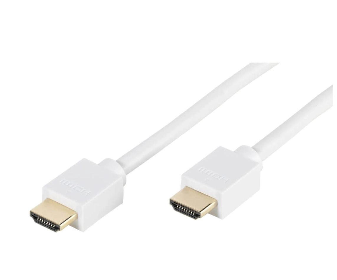 Kabel HDMI Vivanco 47165 High Speed HDMI 2m Biały