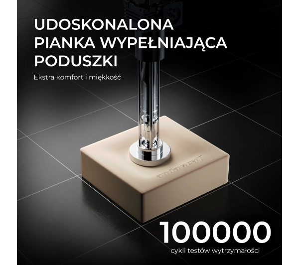 Anda Seat X3 Gaming Sofa Elegant Black Gamingowy do 120kg Skóra Eco Czarny - Kup na Raty - RRSO 0%