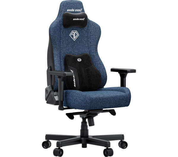 Anda Seat Kaiser 3E XL Gamingowy do 150kg Tkanina Granatowy - Kup na Raty - RRSO 0%