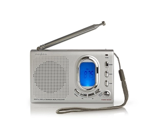 Nedis RDWR1000GY Radio FM Szary