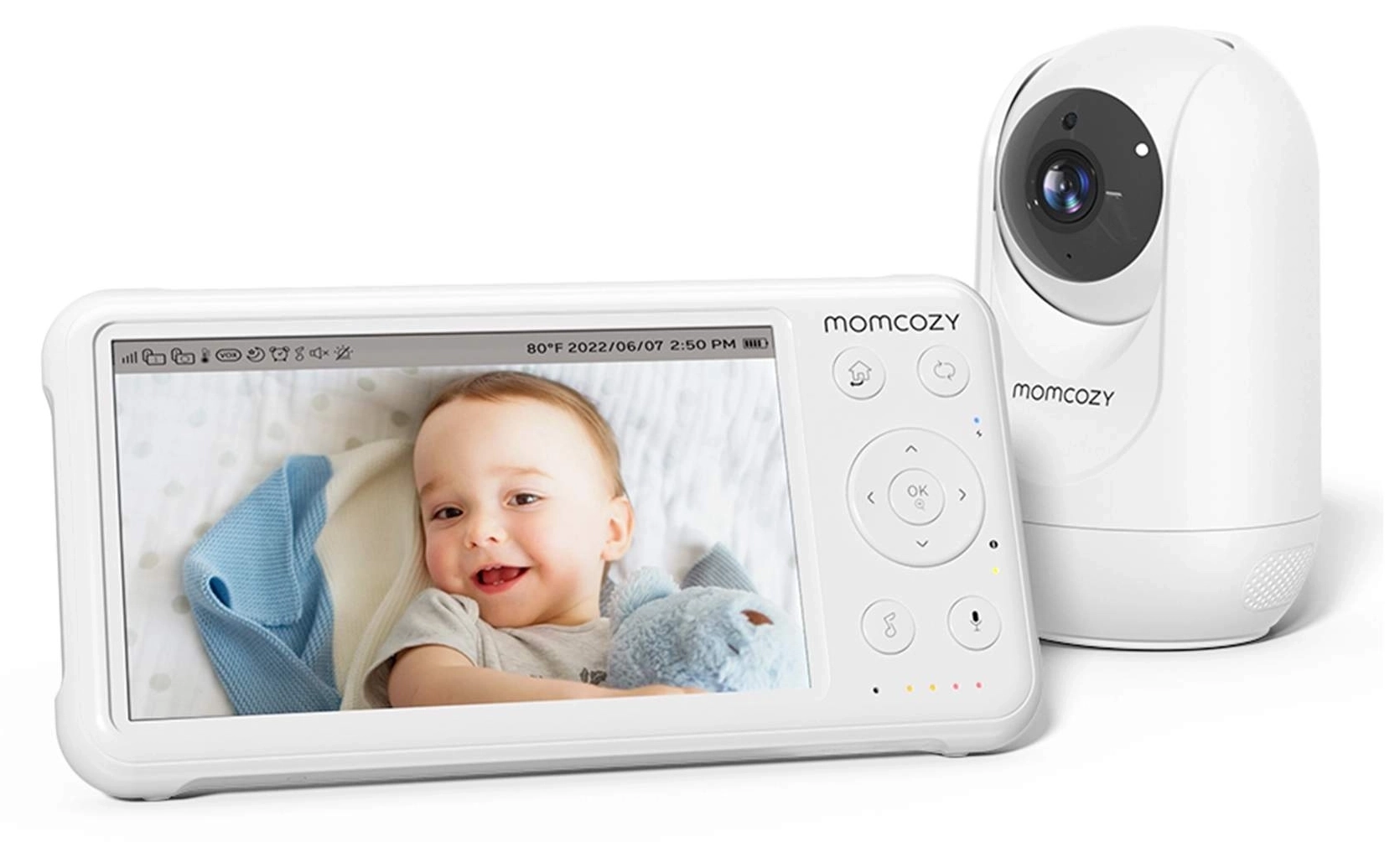 Niania elektroniczna Momcozy BM007-WH12BA-A