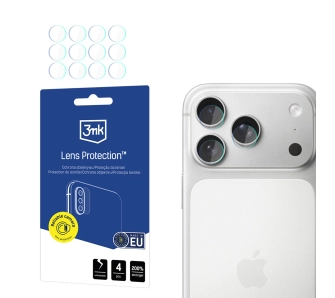 Szkło hybrydowe 3mk Lens Protection do iPhone 17 Pro