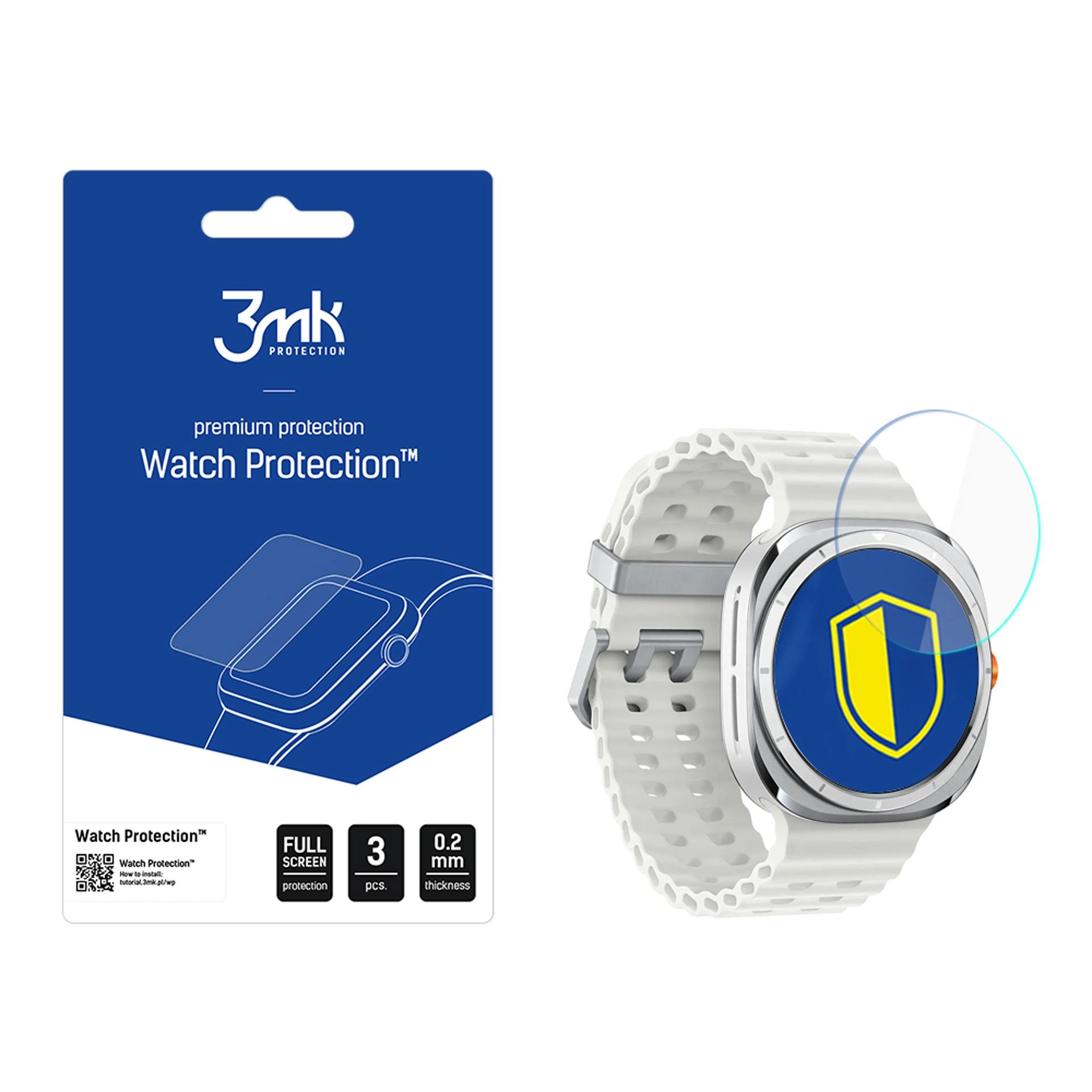 Szkło hybrydowe 3mk Watch Protection FlexibleGlass do Samsung Galaxy Watch 7 Ultra