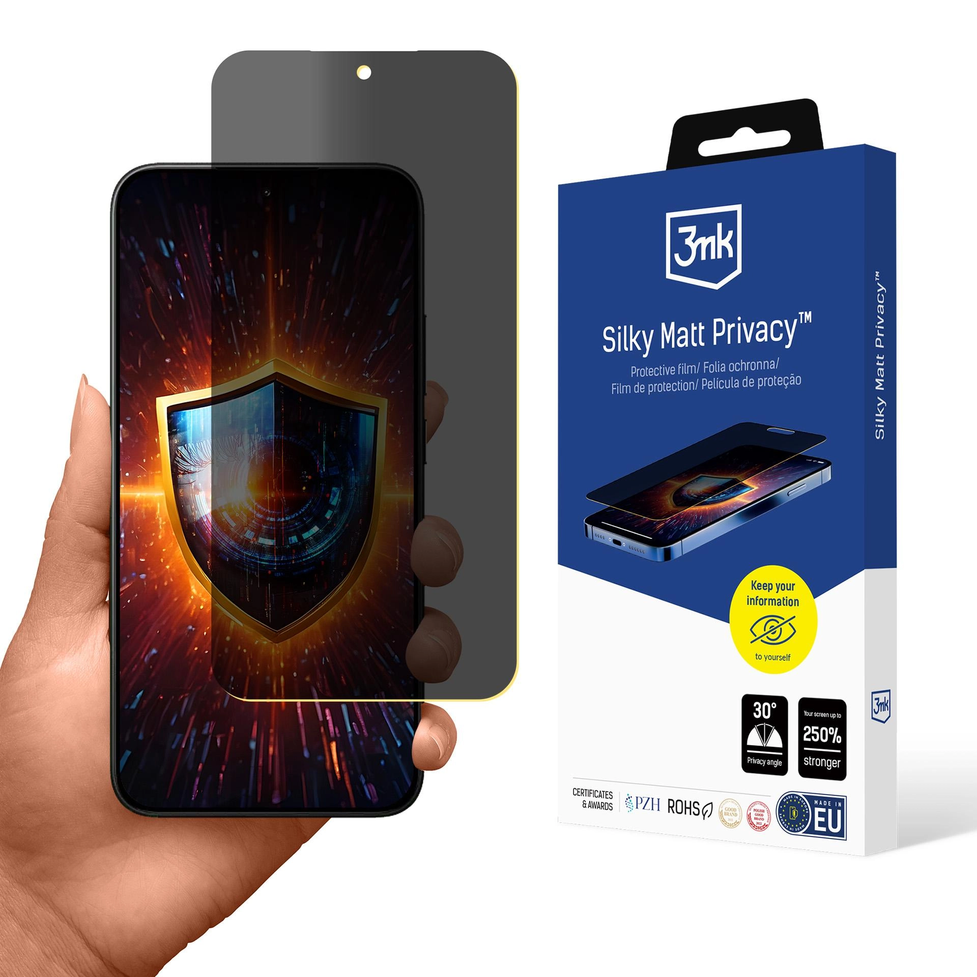 Folia ochronna 3mk Silky Matt Privacy do Xiaomi 15T 5G