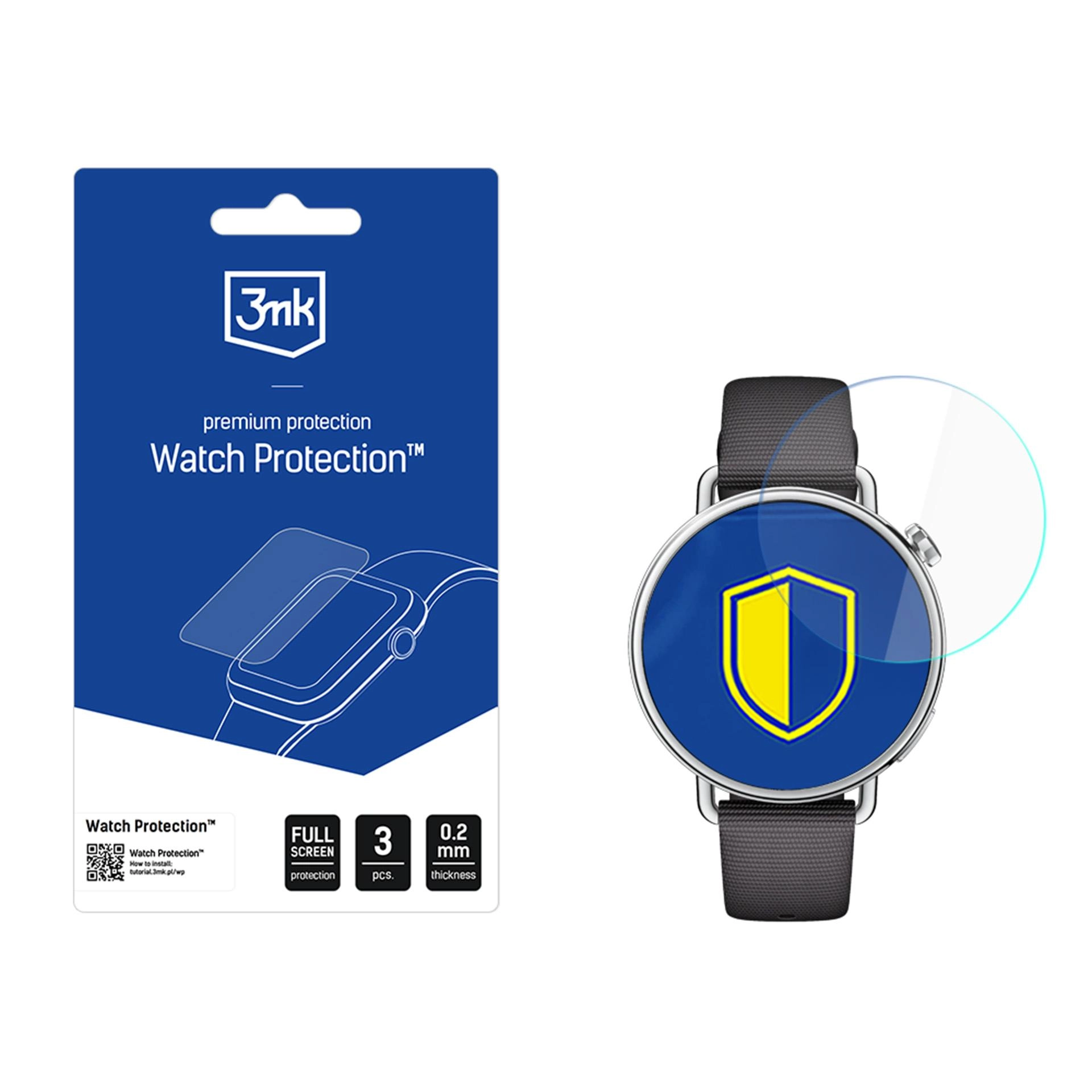 Szkło hybrydowe 3mk Watch Protection FlexibleGlass do Xiaomi Watch S4 41mm