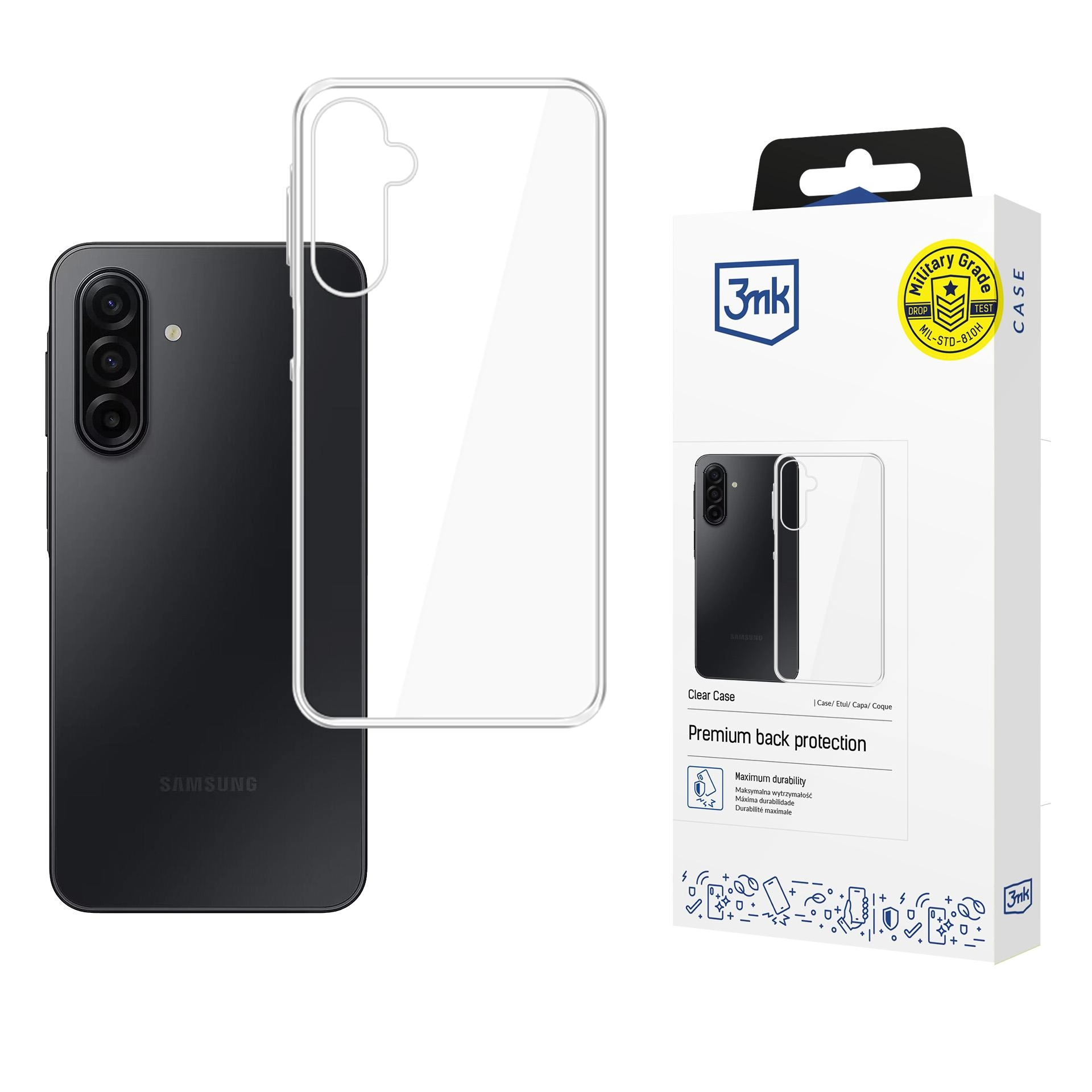 Etui 3mk Clear Case do Samsung Galaxy A17 5G/ 4G