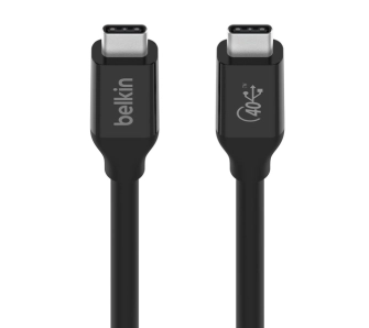 Kabel Belkin USB-C do USB-C PD 100W 0,8m Czarny