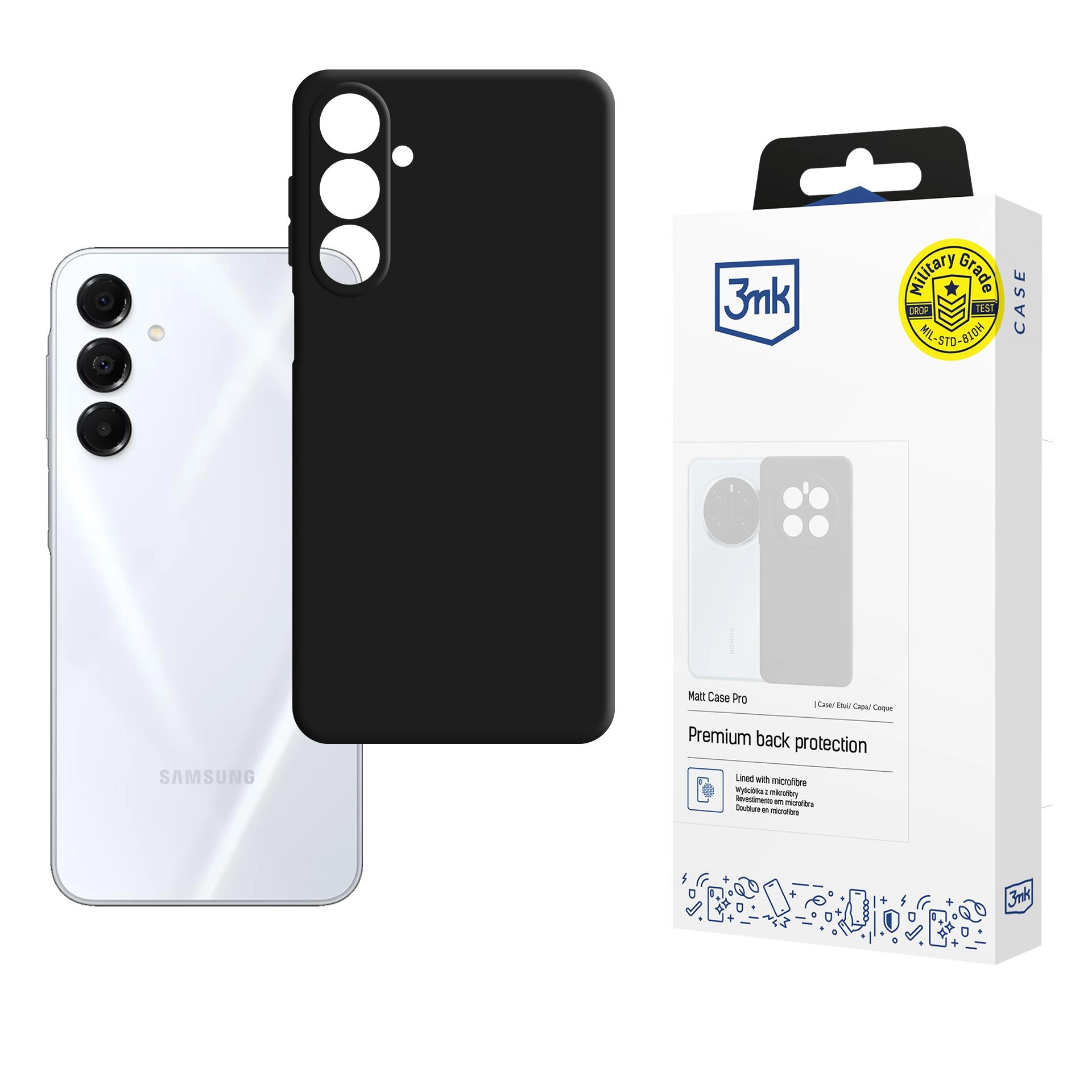 Etui 3mk Matt Case Pro do Samsung Galaxy A17 5G/ 4G